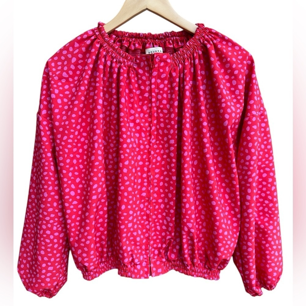 Brunna Co Norma Recycled Ruffle Jacket Size Small